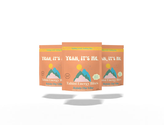 *RAISIN THE VIBE*        Tahini + Golden Raisin + Cinnamon (3 PACK)